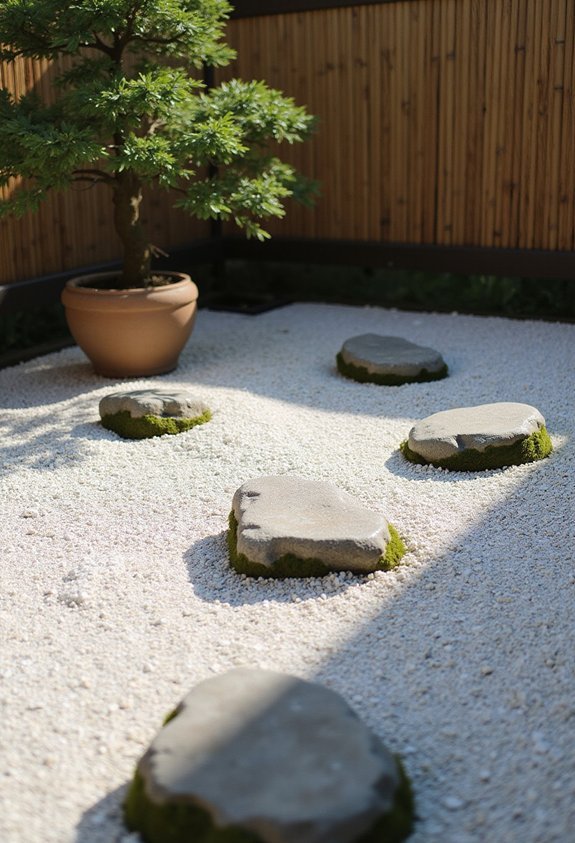 peaceful minimalist harmonious contemplative