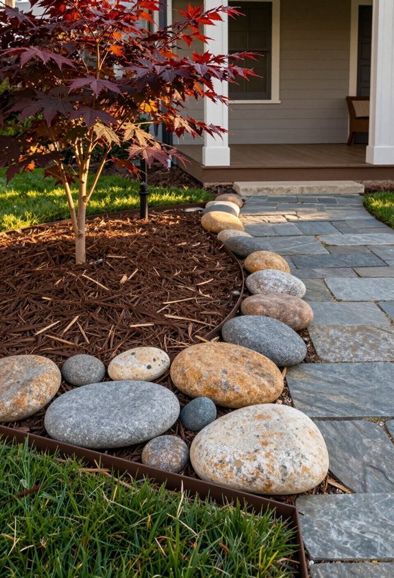 permanent decorative stone solution