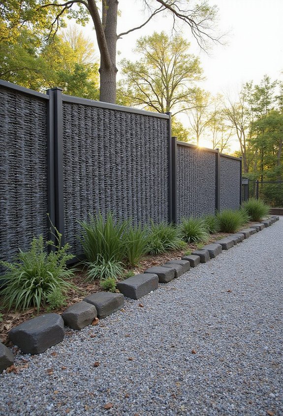 permeable customizable durable boundary defining