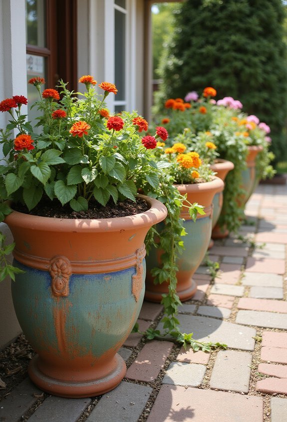 portable flexible vibrant container gardening