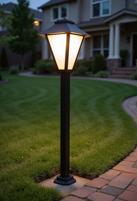 proper light post installation guide