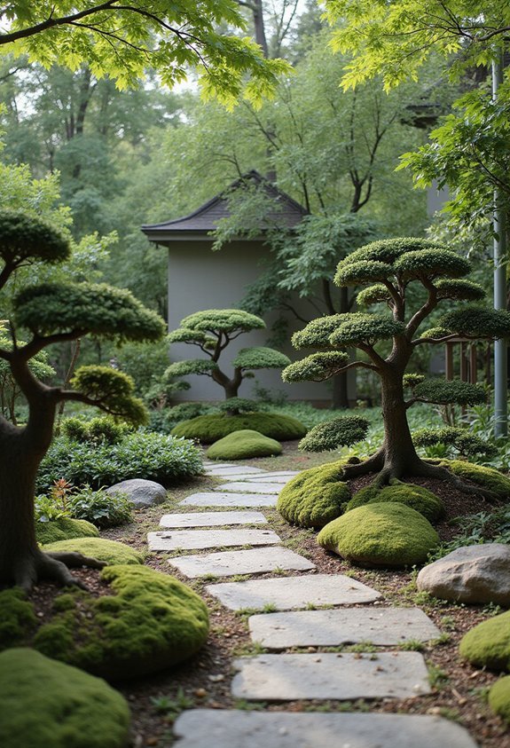 prune plants into natural elegance