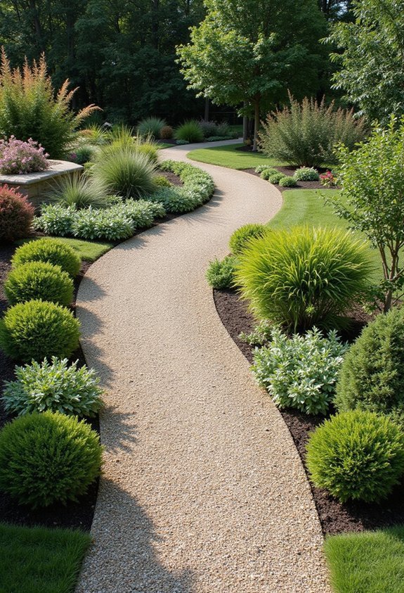 purposeful pathways enhance landscape experience