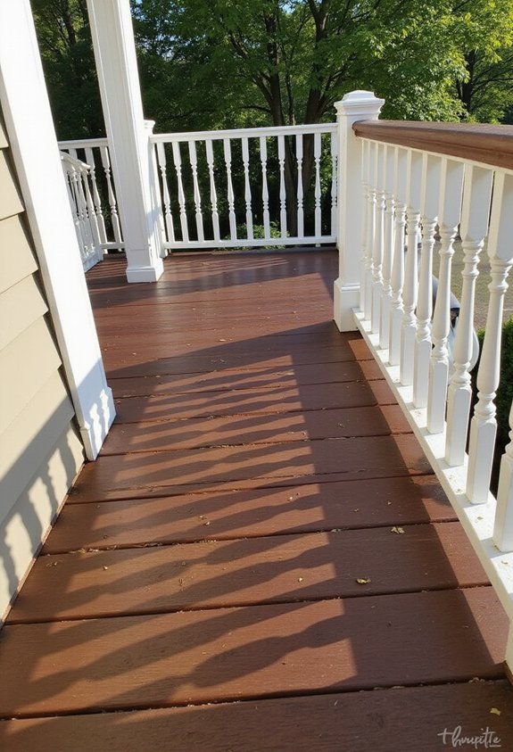 rejuvenate front porch deck appearance