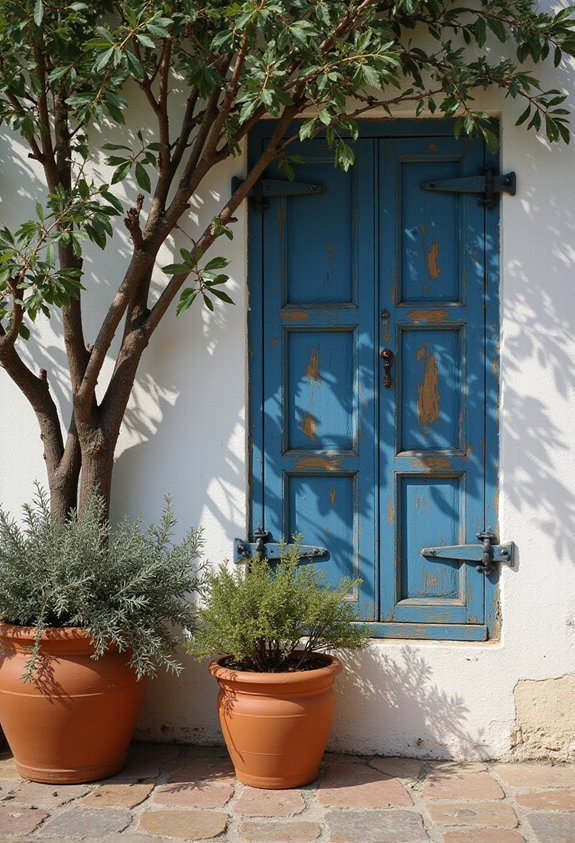 rustic mediterranean charm enhances home s aesthetics