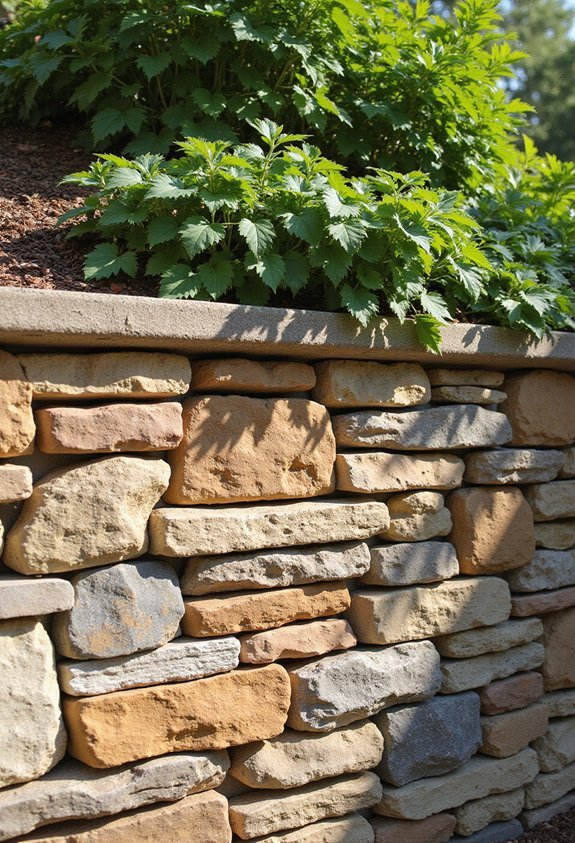 rustic natural stacked weathered