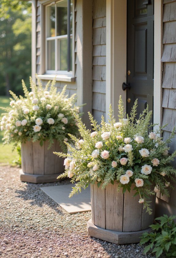 rustic seasonal weathered farmhouse