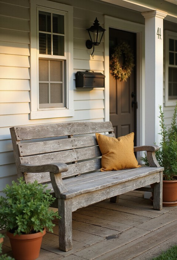 rustic space efficient weathered comfortable