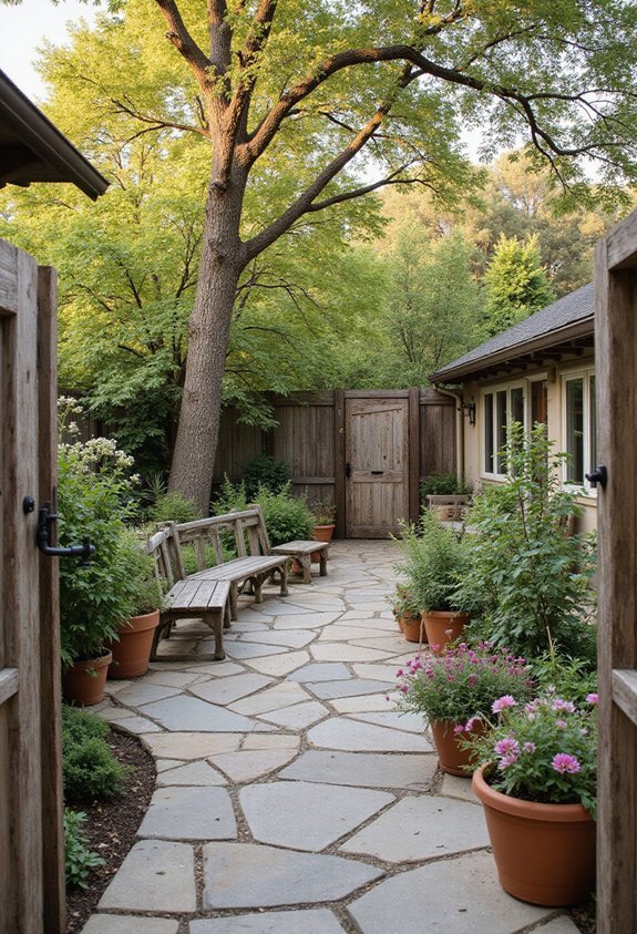 rustic weathered vintage functional