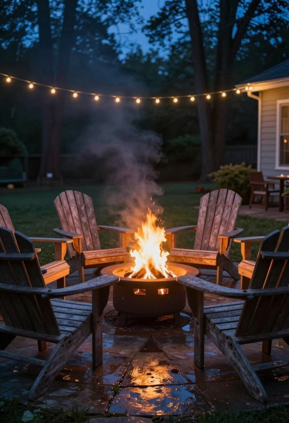 safe circular fire pit
