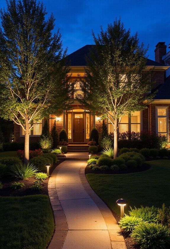 safer welcoming visually appealing nighttime landscape
