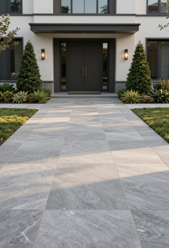 seamless luxury porcelain pavers