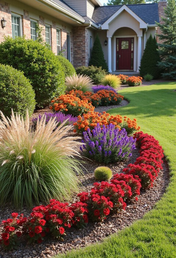 seasonal floral color transformations year round