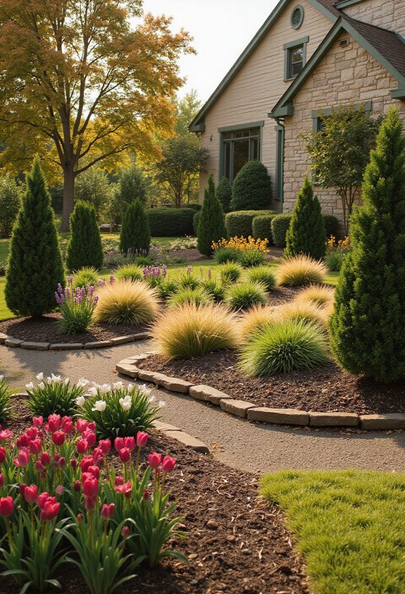 seasonal landscape maintenance regimen