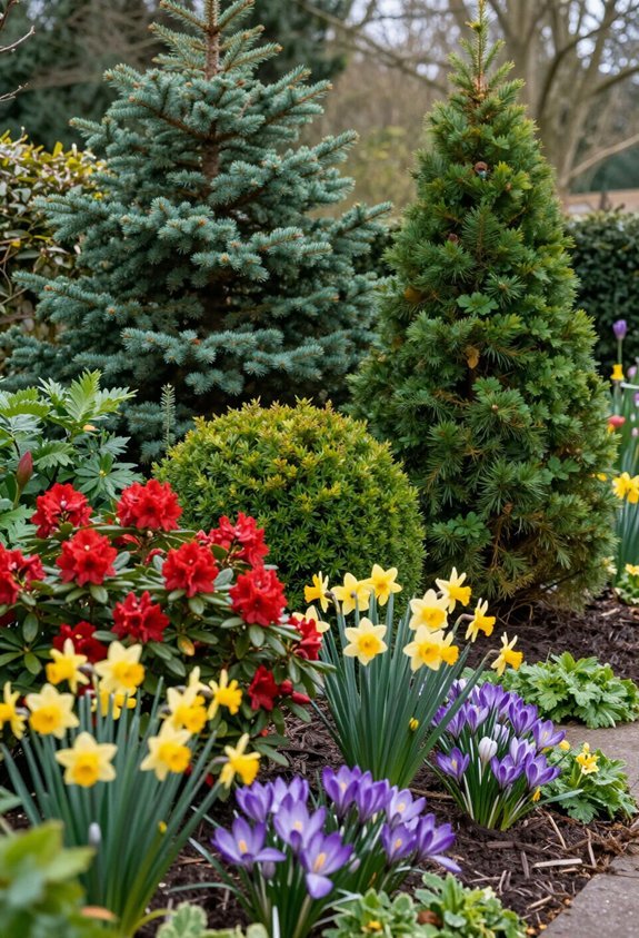 seasonal layering for visual interest