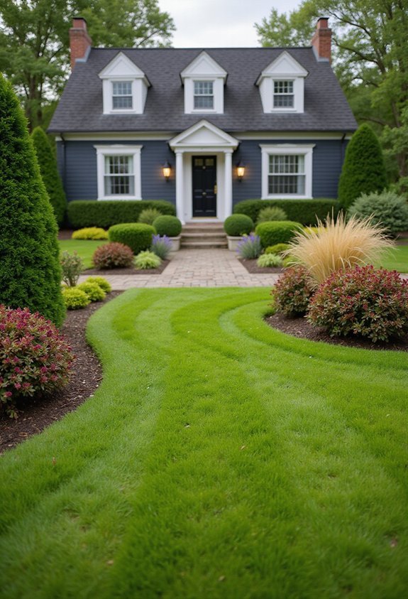 seasonal maintenance preserves front yard design