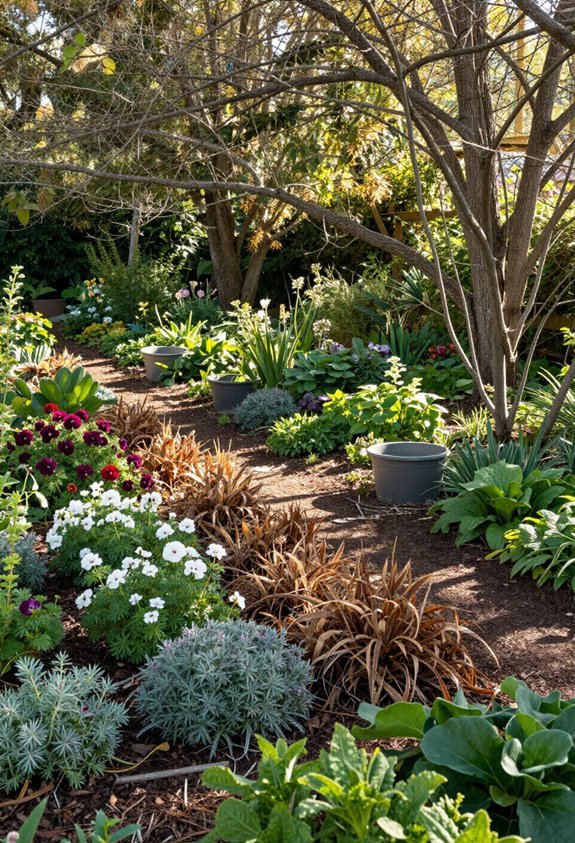 seasonal plant color rotation