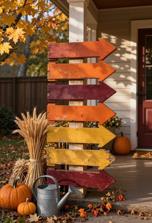 seasonal welcome sign instructions