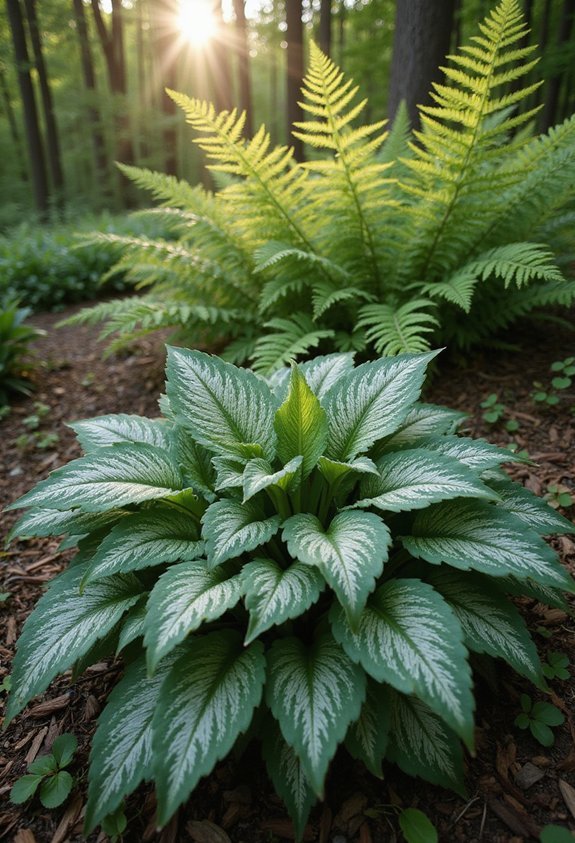 shade loving low maintenance visually appealing weed suppressing
