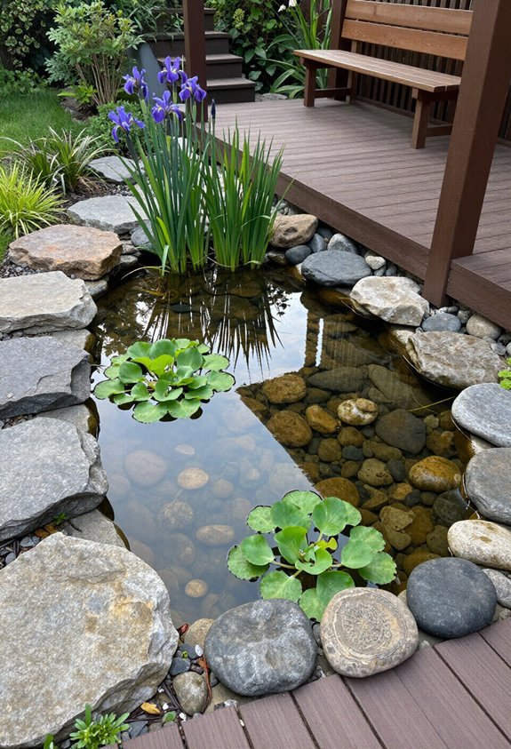 shallow water garden integration