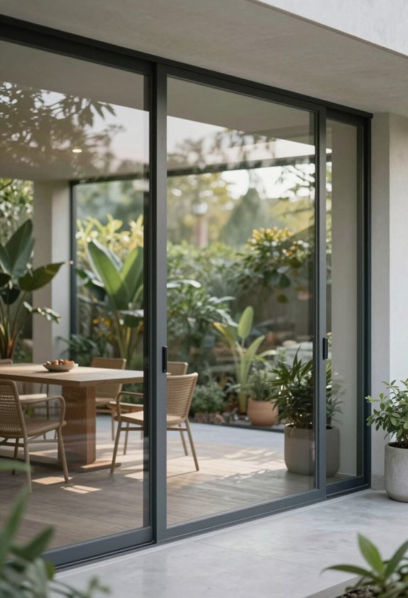 sliding doors enhance space