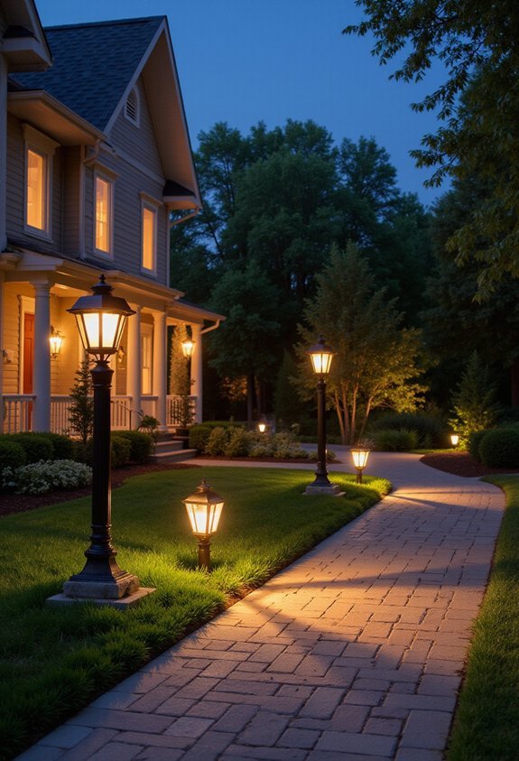 smart control of yard lights