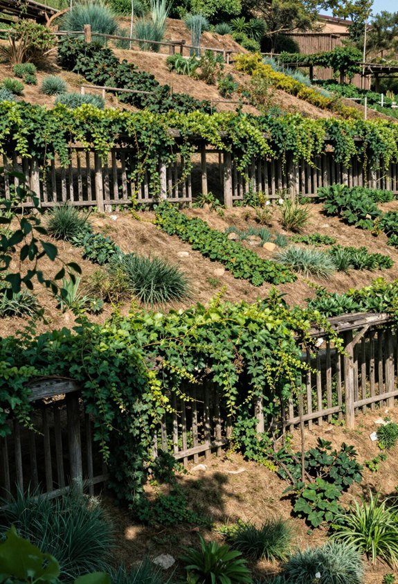 softening hard landscaping edges