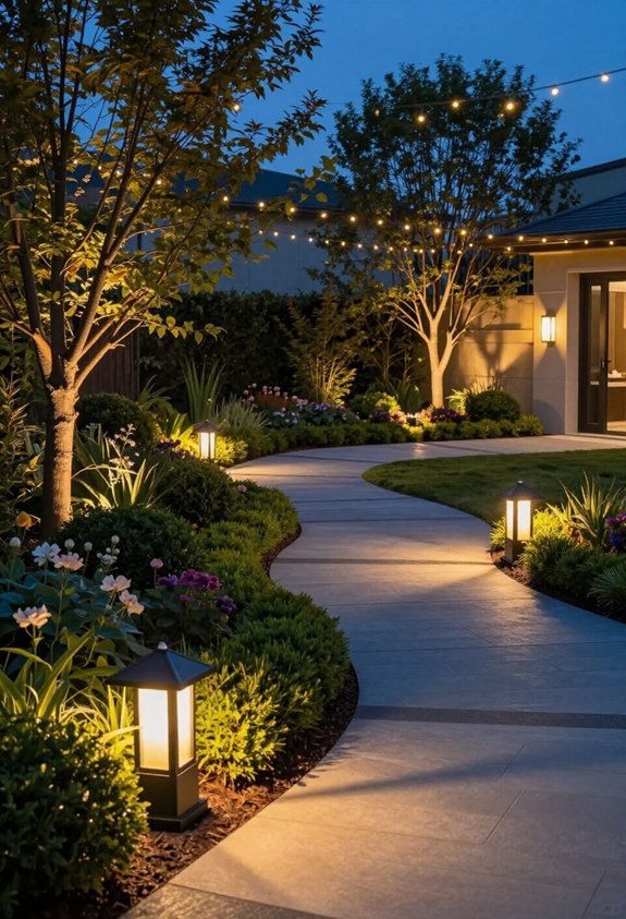 solar and electric lighting