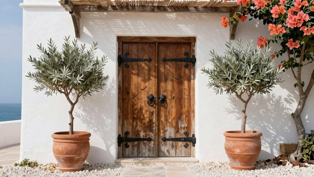 solid wood with iron