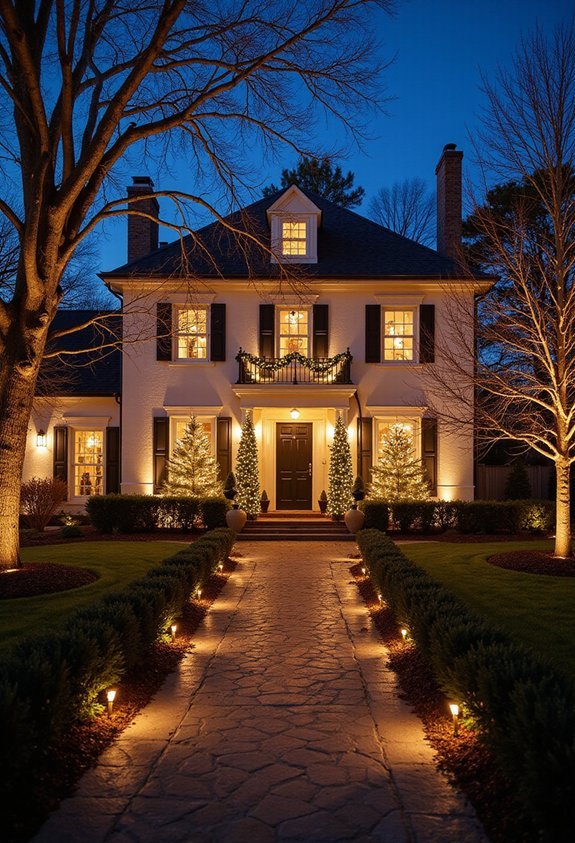 sophisticated gradient color display design