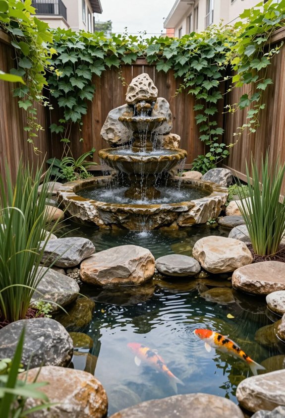 space requirements for water features