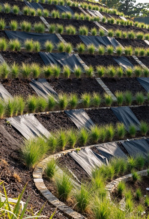 stabilize slopes prevent erosion