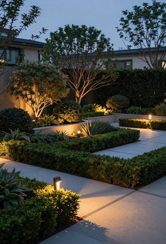 strategic garden lighting design