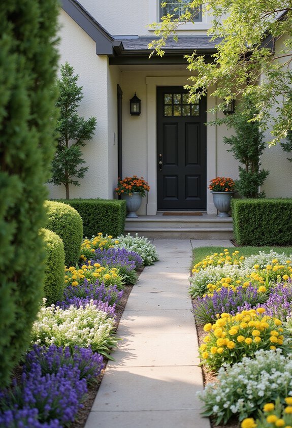 strategically rotate seasonal color displays