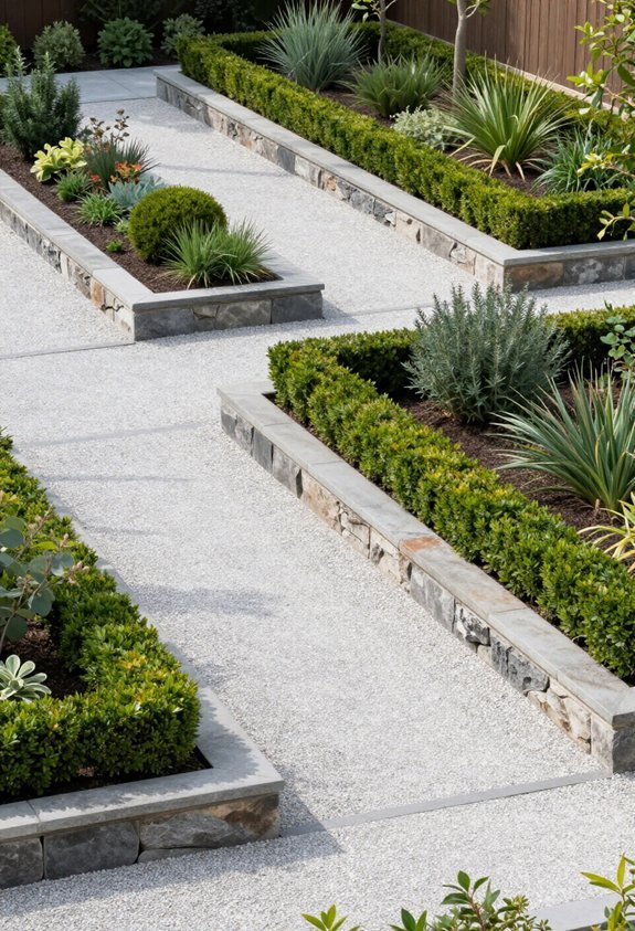 structured garden design synergy
