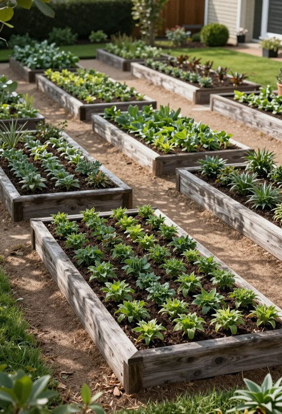 structured garden organization strategy