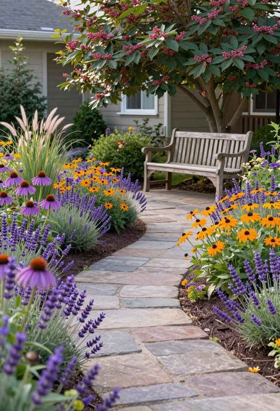succession bloom pollinator garden design