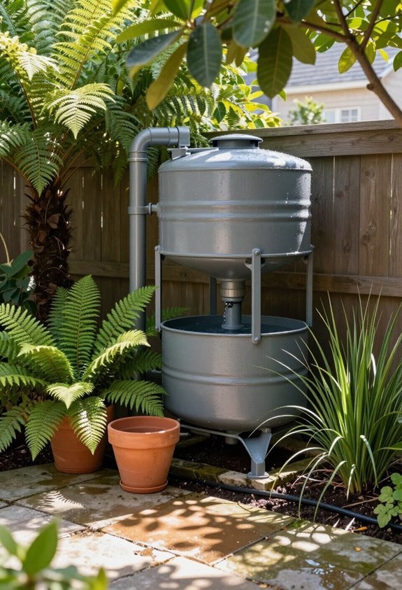 sustainable rainwater collection system