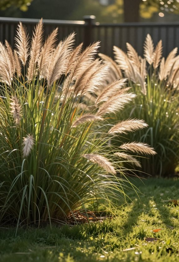 tall grasses for privacy