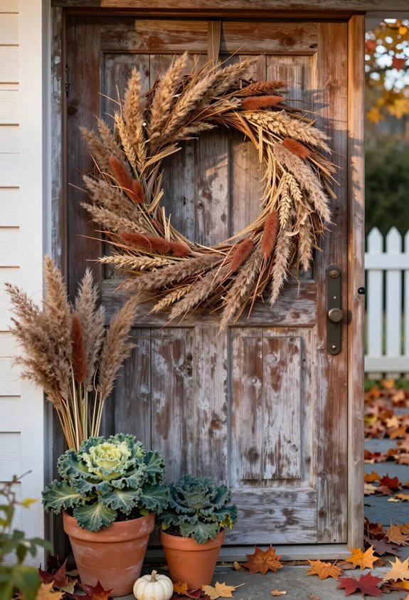 textured wreath installation guide