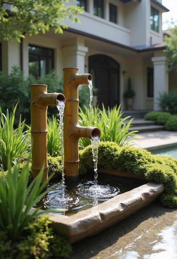 tranquil sustainable aesthetically pleasing water feature