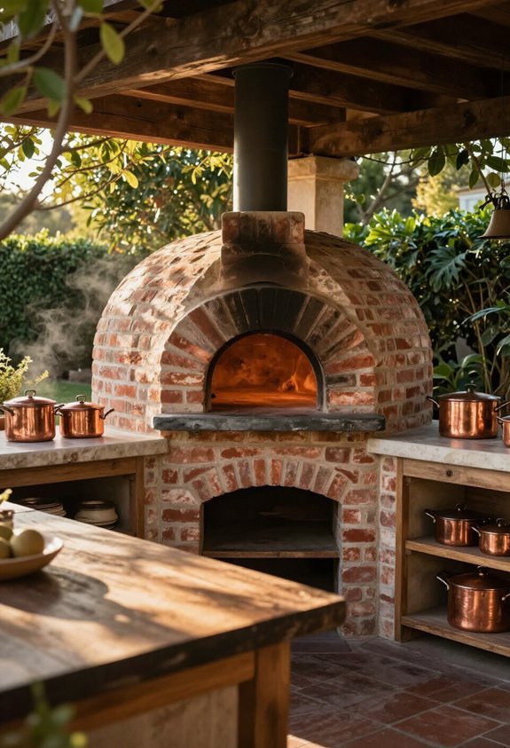 transform backyard with pizza oven