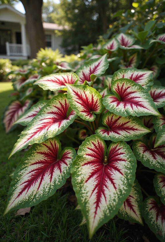 tropical elegance heart shaped leaves shade loving plants