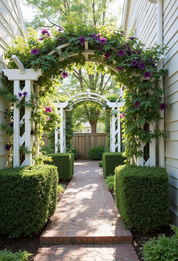 vertical drama compact growth sturdy trellis climbing vines