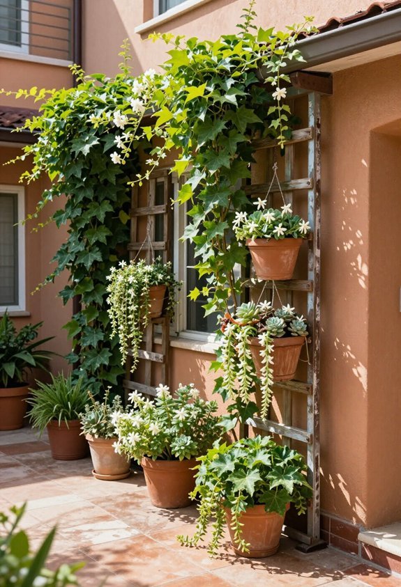 vertical gardening for patios