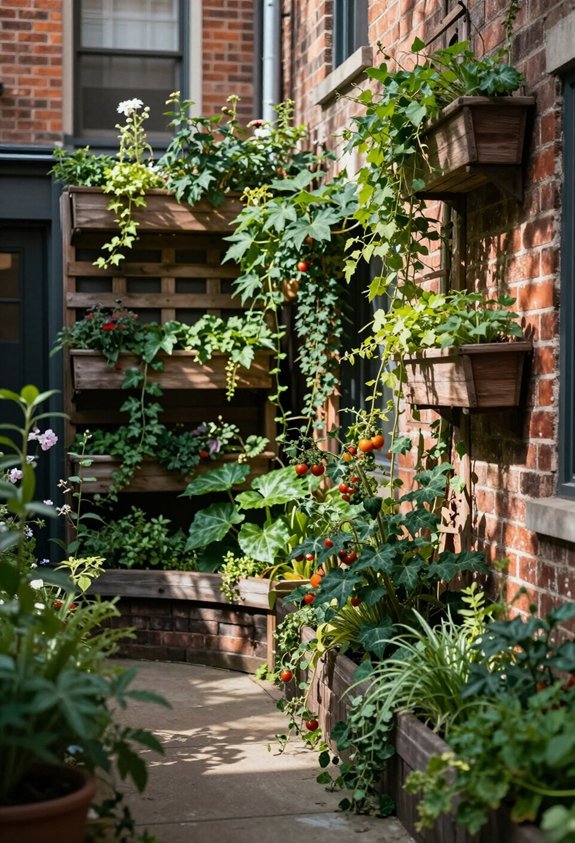 vertical gardening space efficiency
