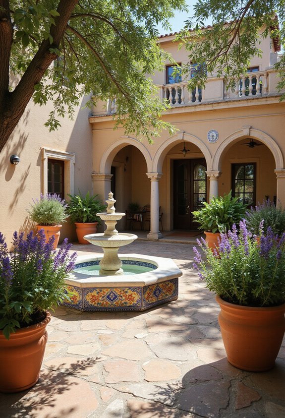 vibrant authentic mediterranean accent details