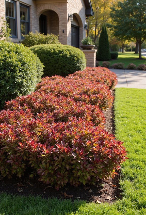 vibrant colorful versatile barberry shrubs