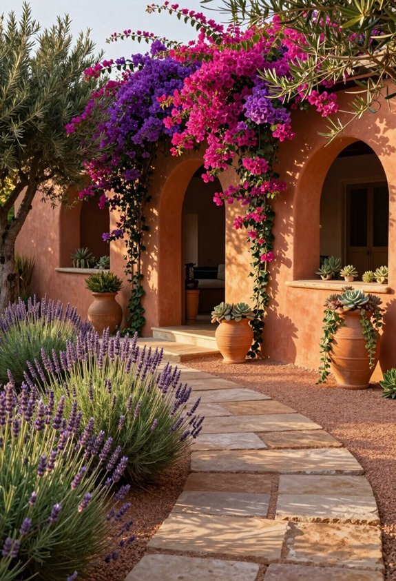 vibrant drought tolerant mediterranean gardens