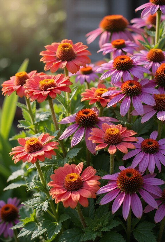 vibrant drought tolerant pollinator friendly summer garden